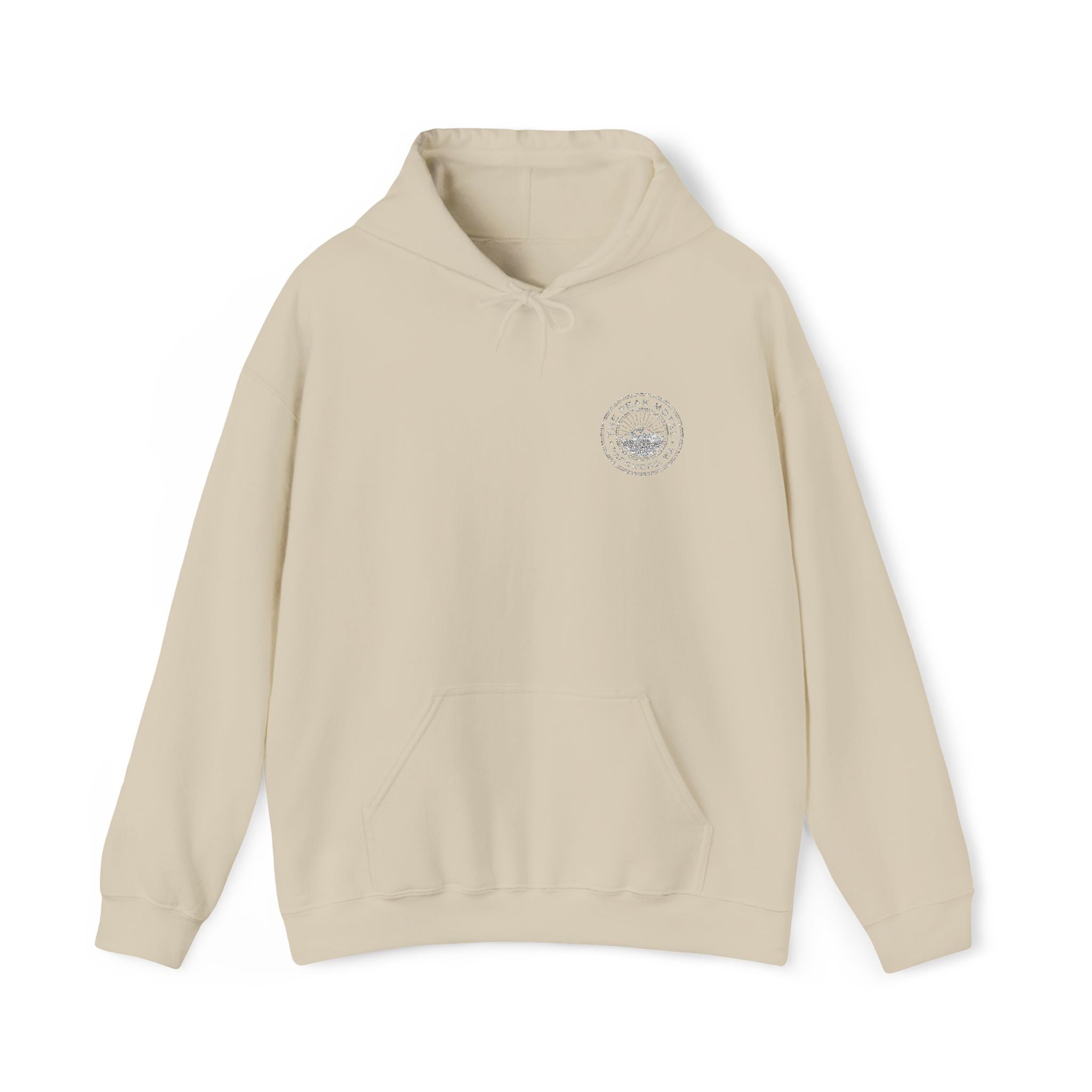 Embroidered Hoodie - Unisex/White logo