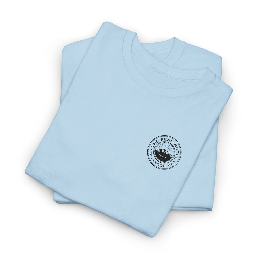 Embroidered T‑Shirt — Unisex/Black logo