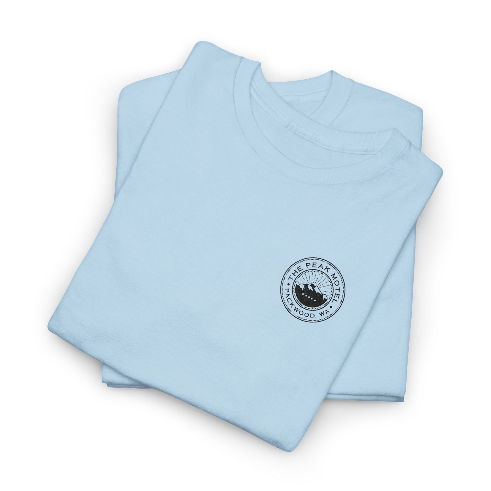 Embroidered T‑Shirt — Unisex/Black logo