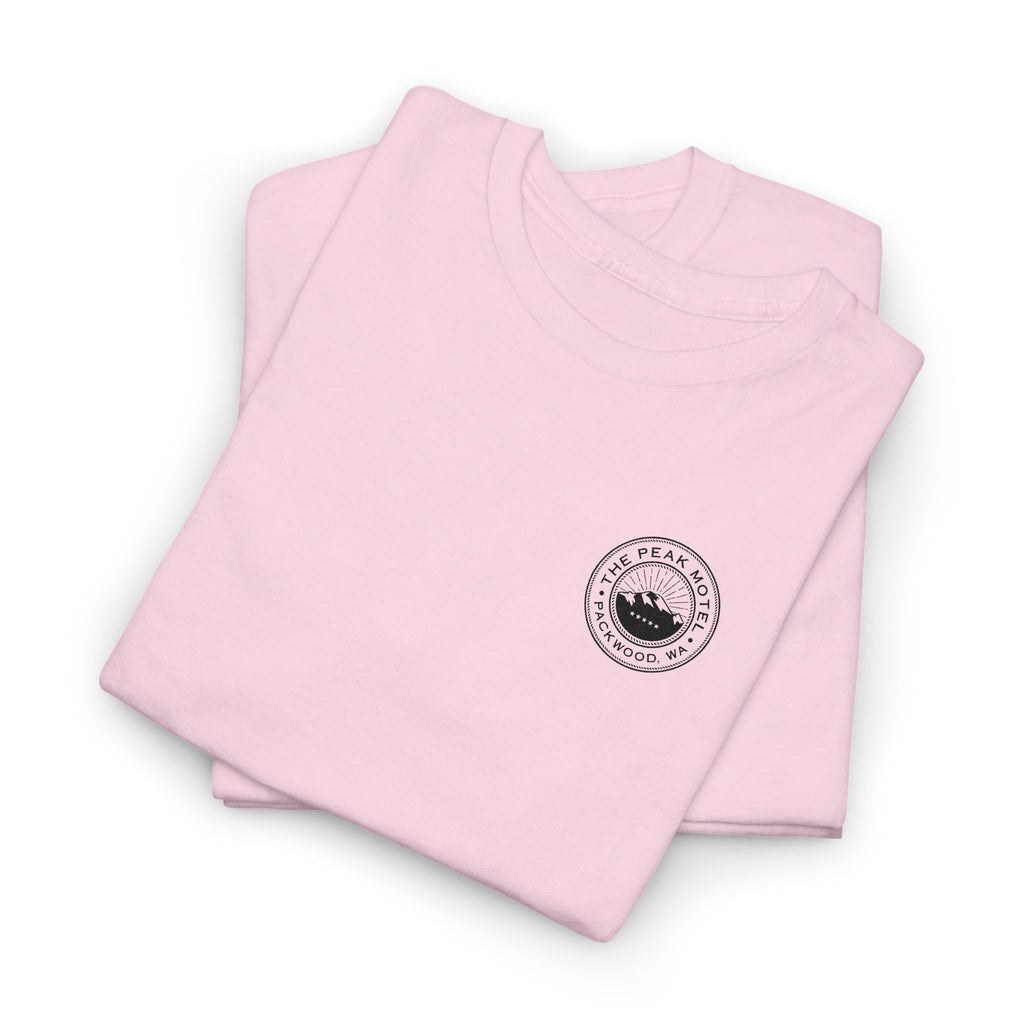 Embroidered T‑Shirt — Unisex/Black logo