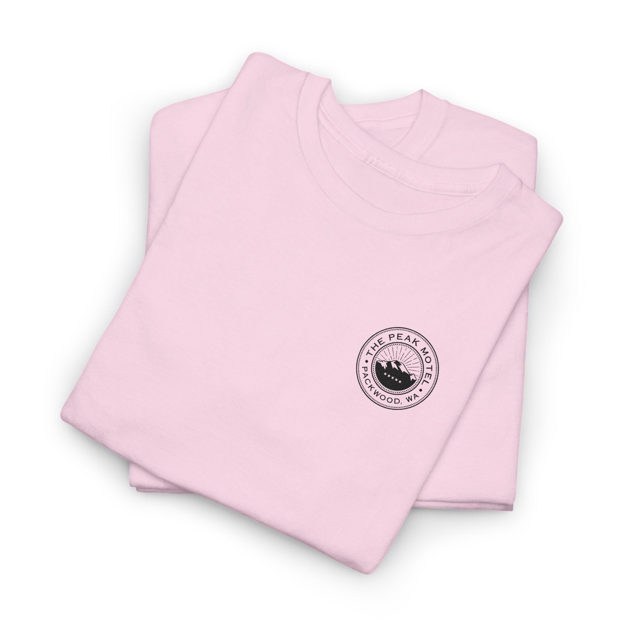 Embroidered T‑Shirt — Unisex/Black logo