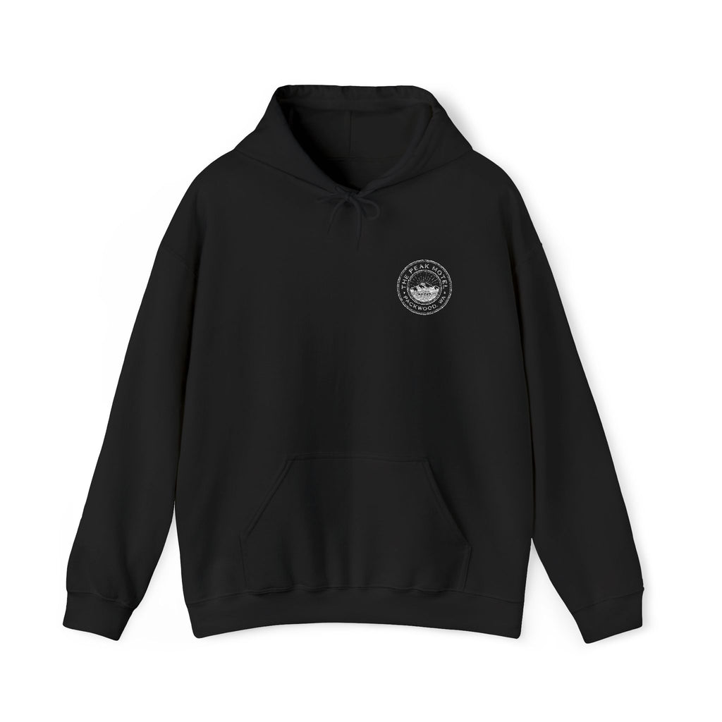 Embroidered Hoodie - Unisex/White logo