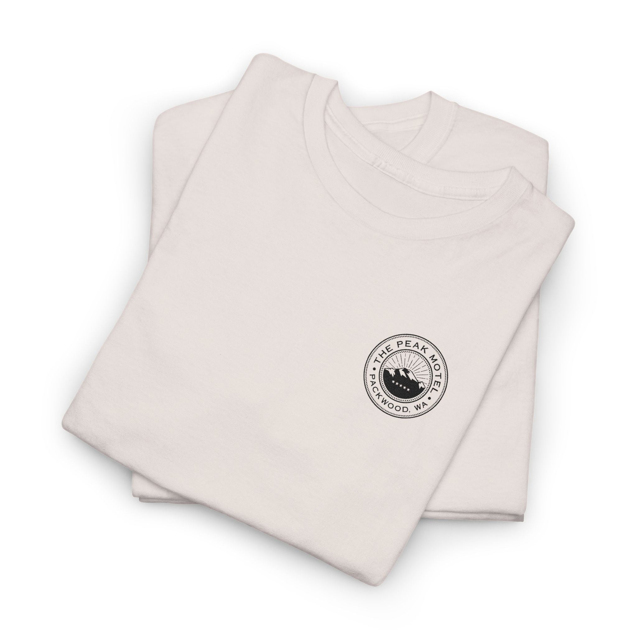 Embroidered T‑Shirt — Unisex/Black logo